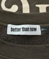 better than now（ベターザンナウ）スウェット 茶 サイズ:F レディース/2200640487034