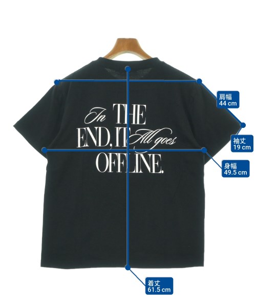 better than now（ベターザンナウ）Tシャツ・カットソー 黒 サイズ:-(M位) レディース/2200665031113