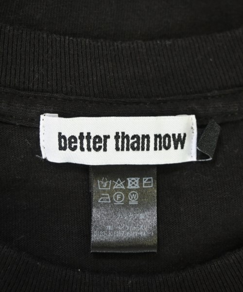 better than now（ベターザンナウ）Tシャツ・カットソー 黒 サイズ:F レディース/2200692203118