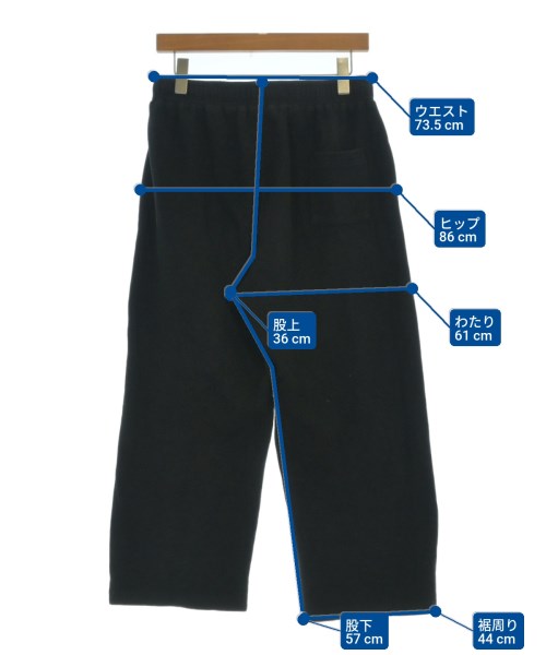 BLUETOWN（ブルータウン）スウェットパンツ 黒 サイズ:M メンズ/2200659731012