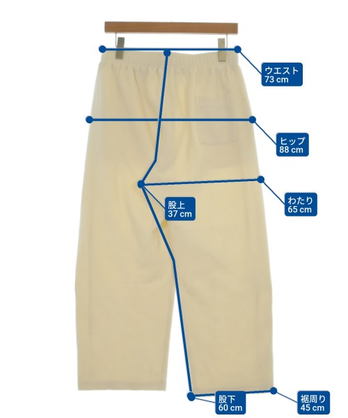 BLUETOWN（ブルータウン）スウェットパンツ 白 サイズ:M メンズ/2200659731029