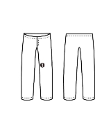 BLUETOWN（ブルータウン）スウェットパンツ 白 サイズ:M メンズ/2200659731029