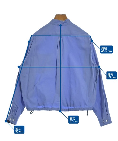 BONNY WOVEN（ボニーウーブン）カジュアルシャツ 青 サイズ:F レディース/2200644810104