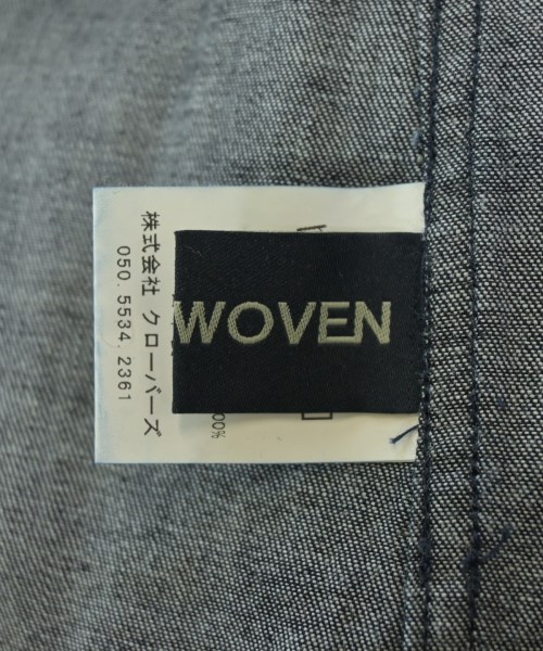 BONNY WOVEN（ボニーウーブン）カジュアルシャツ 紺 サイズ:F レディース/2200618377022