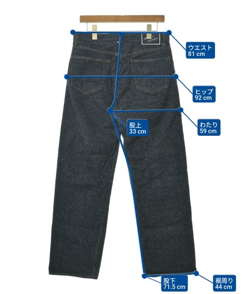 BONNY WOVEN（ボニーウーブン）デニムパンツ 紺 サイズ:4(XL位) レディース/2200644982016