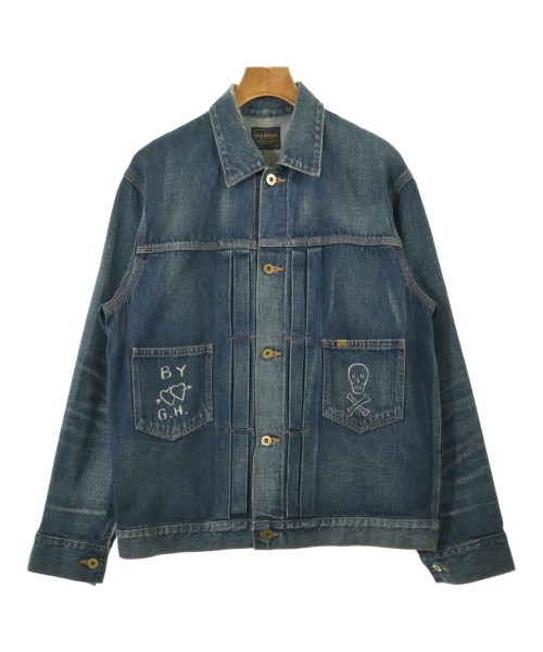 BY GLADHAND(バイグラッドハンド)デニムジャケット 青 サイズ:L/2200655767084
