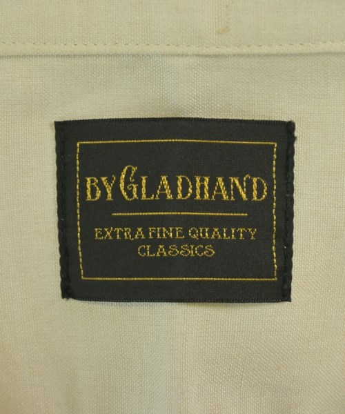 BY GLADHAND（バイグラッドハンド）カジュアルシャツ 白 サイズ:L メンズ/2200710067104