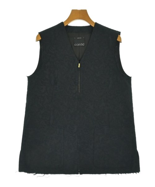 conte(コンテ)ベスト 黒 サイズ:F/2200642199010