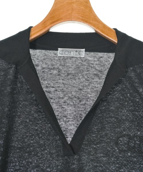 conte（コンテ）ニット・セーター 黒 サイズ:F レディース/2200633379070