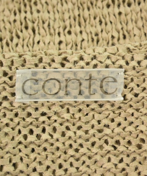 conte（コンテ）ニット・セーター ベージュ サイズ:F レディース/2200607439137