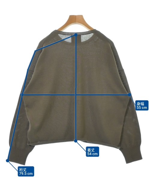 conte（コンテ）ニット・セーター 茶 サイズ:F レディース/2200677400051