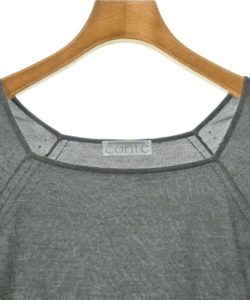 conte（コンテ）ニット・セーター グレー サイズ:-(L位) レディース/2200674714144
