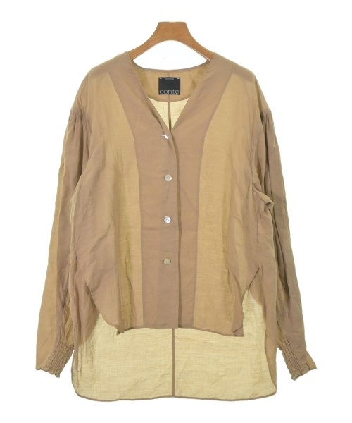 conte(コンテ)カジュアルシャツ ベージュ サイズ:F/2200678326039