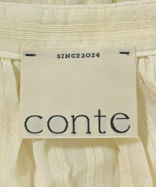 conte（コンテ）ブラウス 白 サイズ:F レディース/2200693559221