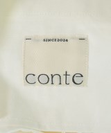 conte（コンテ）スラックス 白 サイズ:36(S位) レディース/2200694384013