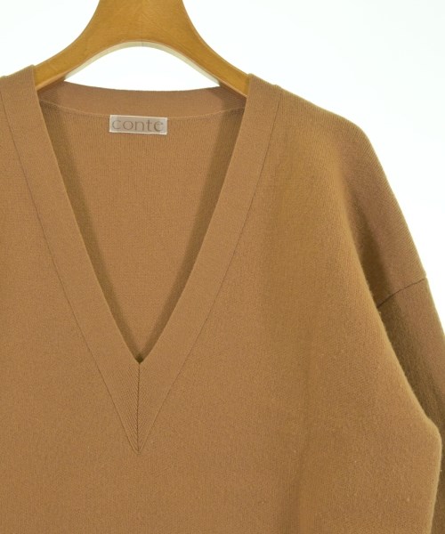 conte（コンテ）ニット・セーター 茶 サイズ:F レディース/2200649481033