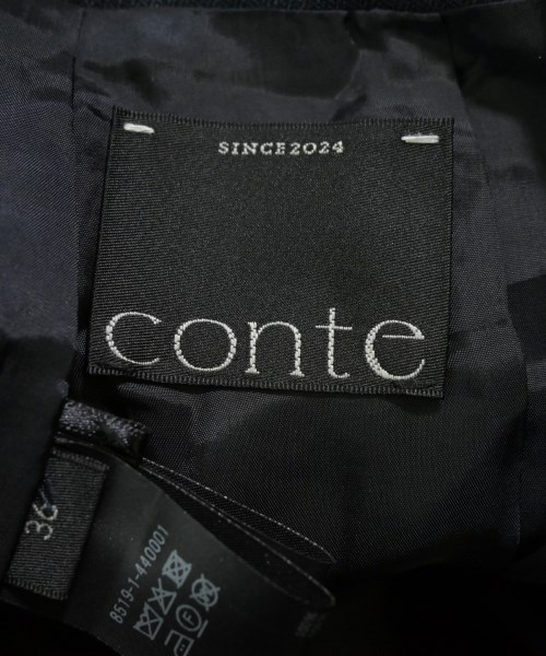 conte（コンテ）スラックス 紺 サイズ:36(S位) レディース/2200655480013