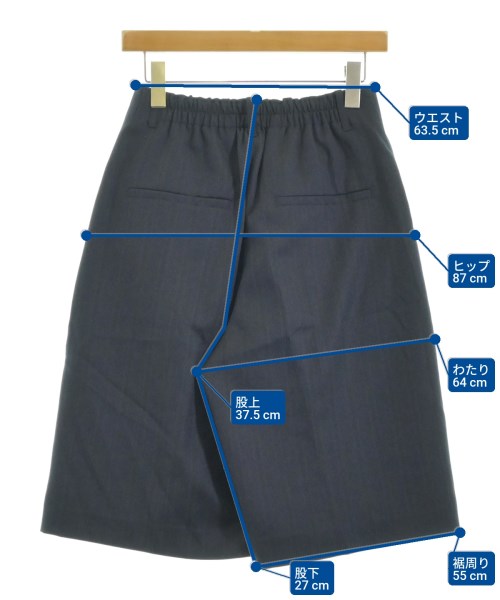 conte（コンテ）スラックス 紺 サイズ:36(S位) レディース/2200655480013