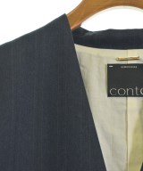 conte（コンテ）ノーカラージャケット 紺 サイズ:-(M位) レディース/2200655480020