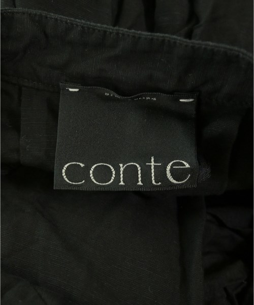 conte（コンテ）カジュアルシャツ 黒 サイズ:F レディース/2200653300030