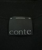 conte（コンテ）ニット・セーター 黒 サイズ:F レディース/2200660870038