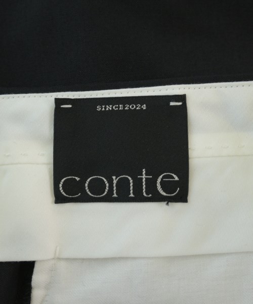 conte（コンテ）スラックス 黒 サイズ:36(S位) レディース/2200694411047