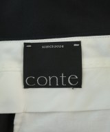 conte（コンテ）スラックス 黒 サイズ:36(S位) レディース/2200694411047