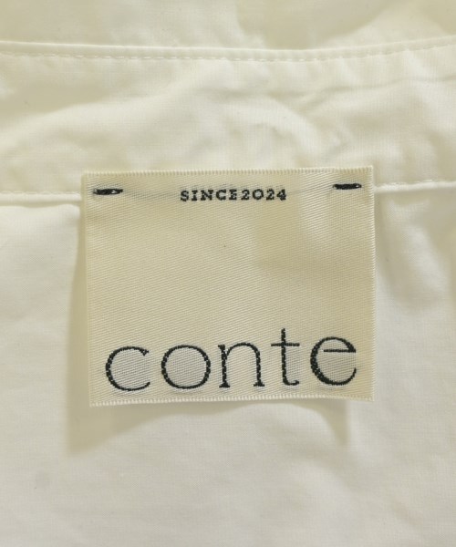conte（コンテ）カジュアルシャツ 白 サイズ:F レディース/2200710203069