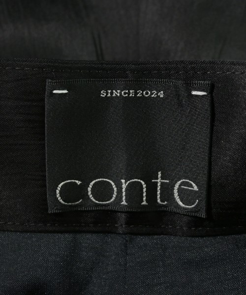 conte（コンテ）スラックス 黒 サイズ:38(M位) レディース/2200718734015