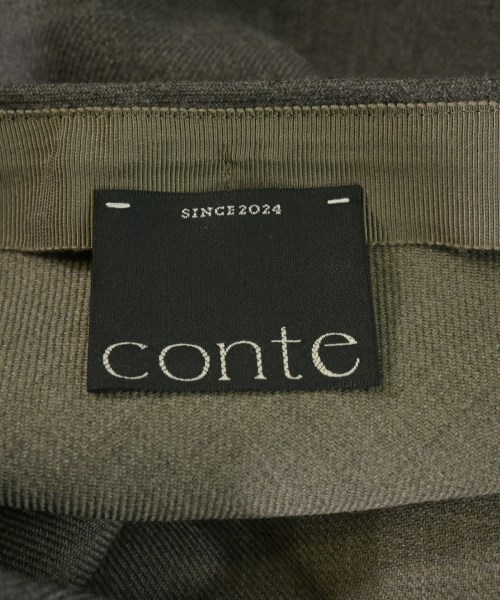 conte（コンテ）ロング・マキシ丈スカート グレー サイズ:38(M位) レディース/2200714058108