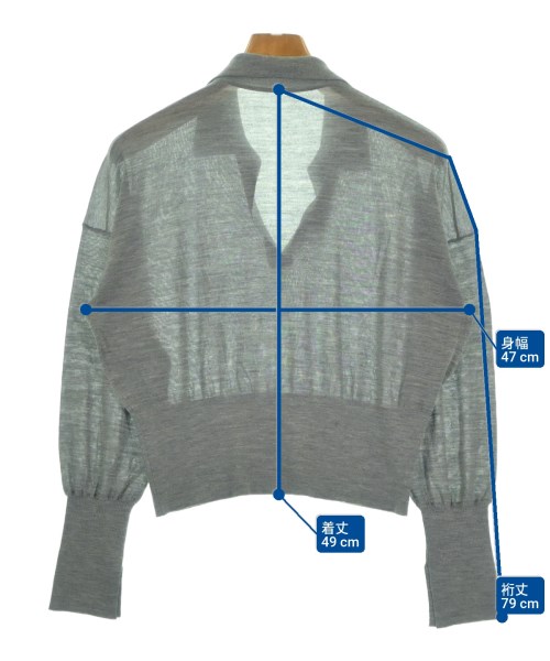 conte（コンテ）ニット・セーター グレー サイズ:-(M位) レディース/2200661220115