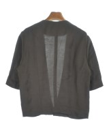 conte（コンテ）ノーカラージャケット 茶 サイズ:F レディース/2200724576128