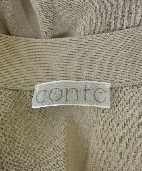conte（コンテ）ベスト ベージュ サイズ:F レディース/2200716575054