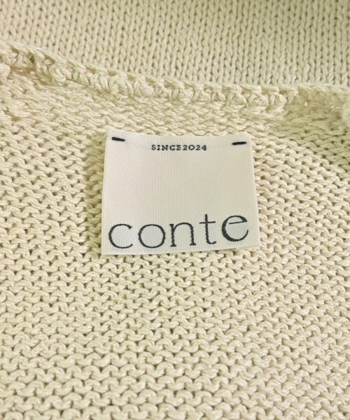conte（コンテ）ベスト 白 サイズ:F レディース/2200719506024