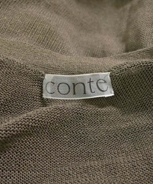 conte（コンテ）カーディガン カーキ サイズ:F レディース/2200719506062