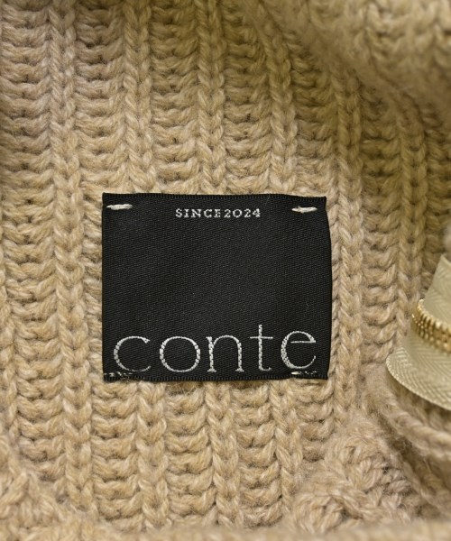 conte（コンテ）ニット・セーター ベージュ サイズ:-(XS位) レディース/2200726466090