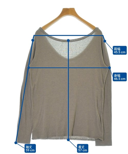 conte（コンテ）Tシャツ・カットソー 茶 サイズ:-(M位) レディース/2200682996082