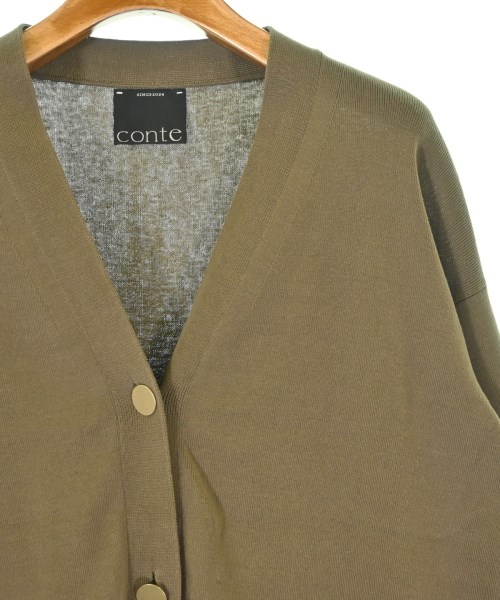 conte（コンテ）カーディガン カーキ サイズ:F レディース/2200683479096