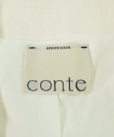 conte（コンテ）ノーカラージャケット 白 サイズ:F レディース/2200692949078