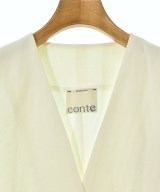 conte（コンテ）ノーカラージャケット 白 サイズ:F レディース/2200692949078
