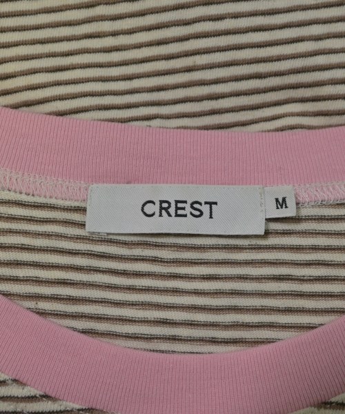 CREST（クレスト）Tシャツ・カットソー ベージュ サイズ:M メンズ/2200625600038