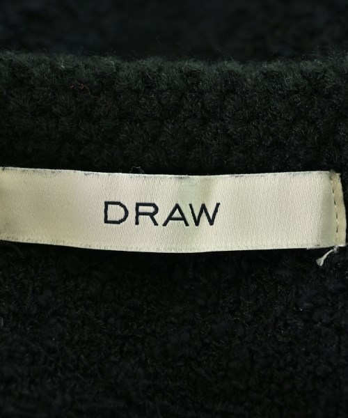 DRAW（ドロー）カーディガン 黒 サイズ:M レディース/2200676146035