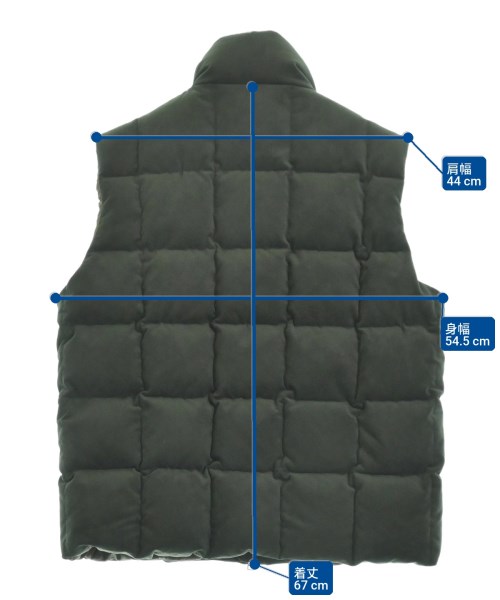 EDIFICE LA BOUCLE（エディフィスラブークル）ダウンジャケット/ダウンベスト 緑 サイズ:2(M位) メンズ/2200635590053