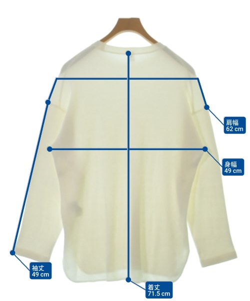 EDIFICE LA BOUCLE（エディフィスラブークル）Tシャツ・カットソー 白 サイズ:1(S位) メンズ/2200692925041