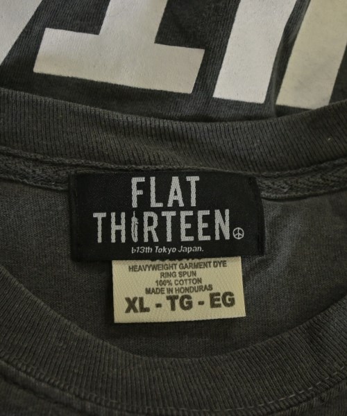 flat thirteen tokyo（フラットサーティーントーキョー）Tシャツ・カットソー グレー サイズ:XL メンズ/2200613583299
