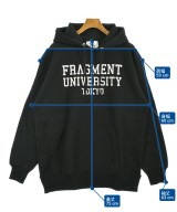 FRAGMENT UNIVERSITY（フラグメントユニバーシティ）パーカー 黒 サイズ:XL メンズ/2200722988107