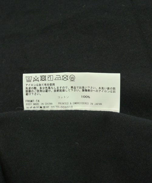 FRAGMENT UNIVERSITY（フラグメントユニバーシティ）Tシャツ・カットソー 黒 サイズ:XL メンズ/2200725569228