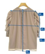 HALUHIROINE（ハルヒロイン）ブラウス ベージュ サイズ:F レディース/2200623076132