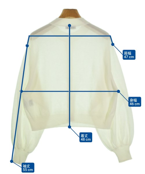 ARUMDY（アルムディー）カーディガン 白 サイズ:F レディース/2200618022168