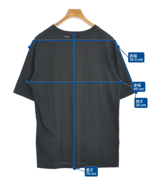 HIBIKI NAKAMINAMI（ヒビキナカミナミ）Tシャツ・カットソー 黒 サイズ:-(M位) メンズ/2200681968394